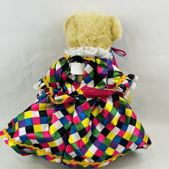 Bal Masque‎ Fluffy Vanderbear Plush Bear 12" Legendary Party Collection NABCO - Picture 4 of 8